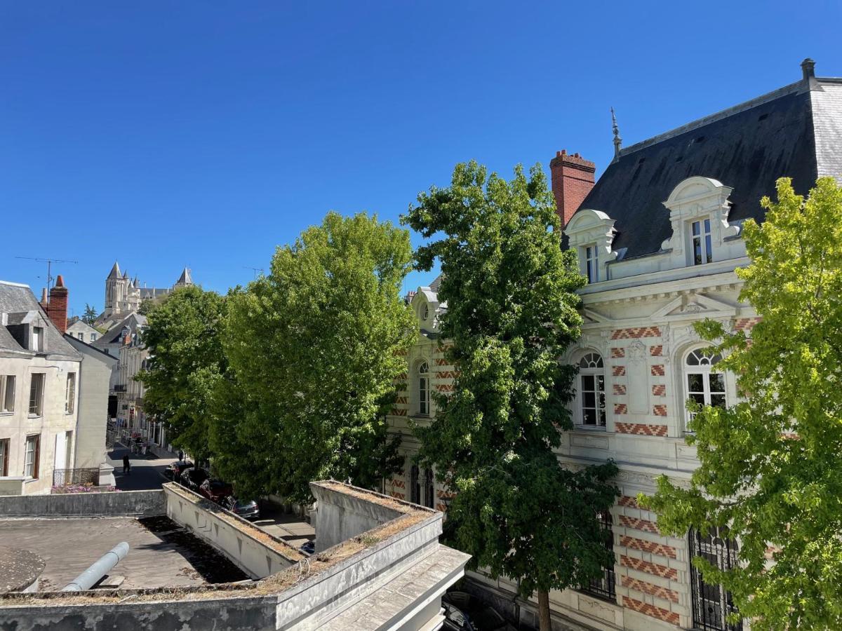 Appartement Le Voltaire centre ville climatisé Saumur Extérieur photo